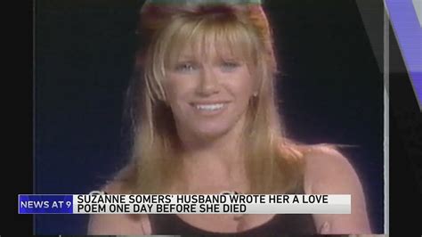 Suzanne Somers' husband gave her a heartfelt love poem hours before she died: report